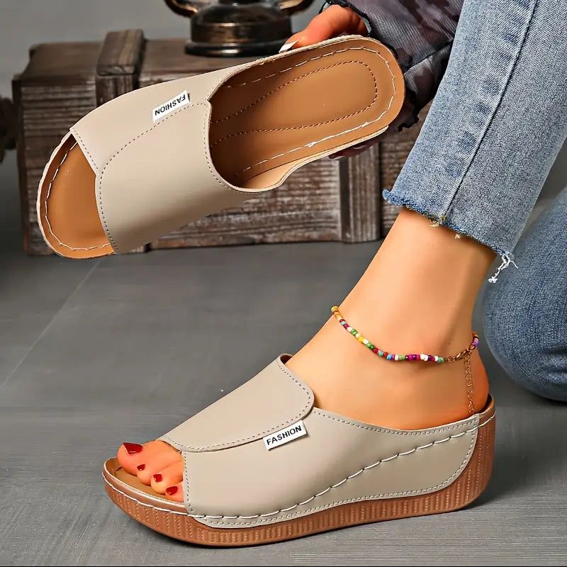 Zapatillas casuales de suela gruesa