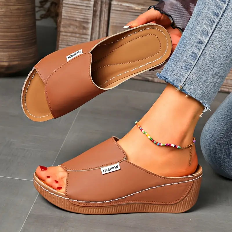 Zapatillas casuales de suela gruesa