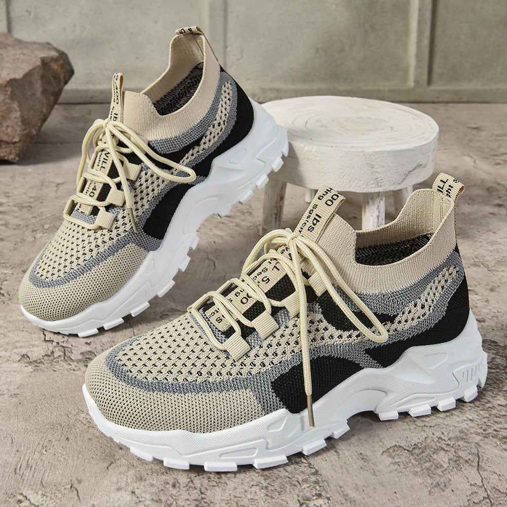 Zapatos de mujer de malla ligera tipo daddy