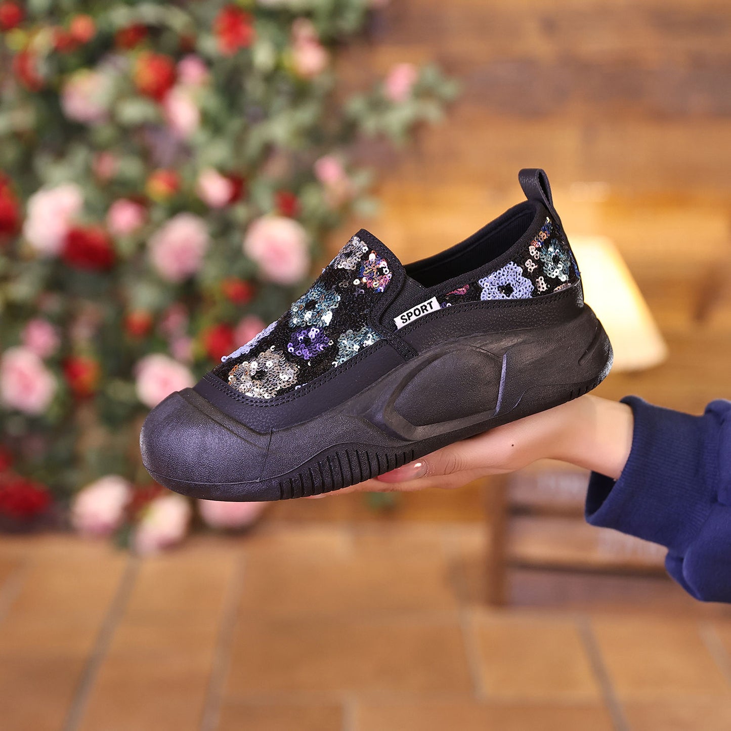 2025 nuevos zapatos casuales estampados