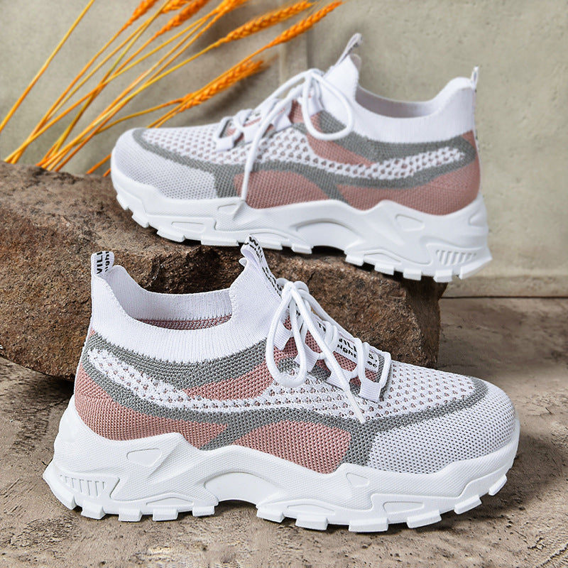 Zapatos de mujer de malla ligera tipo daddy