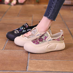 2025 nuevos zapatos casuales estampados