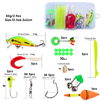 Juego de cañas de mar combinado