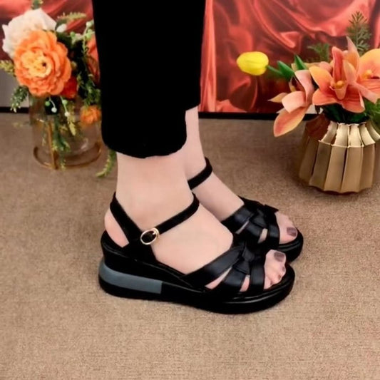 Sandalias de cuña para mujer
