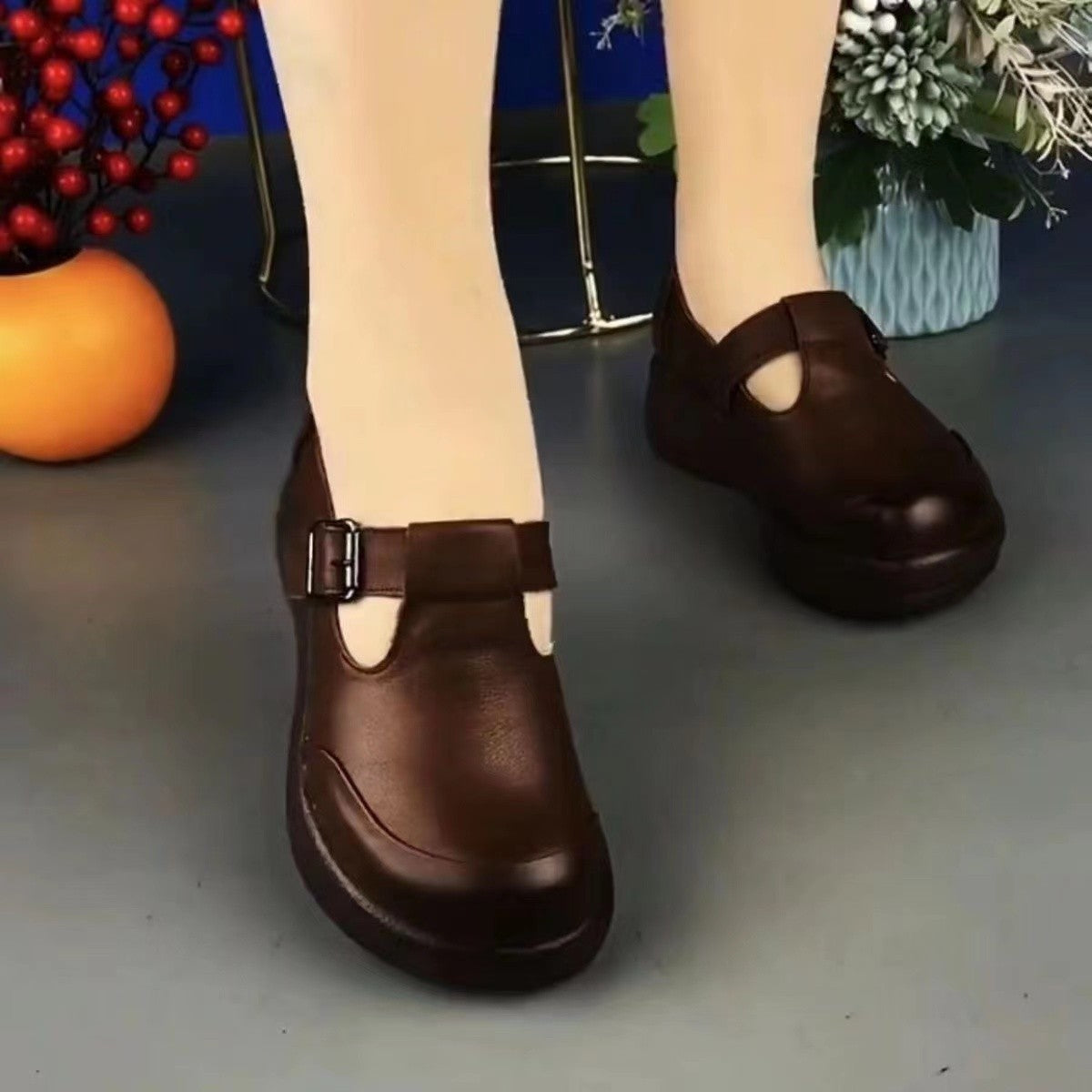 Mocasines de piel nuevos 2025