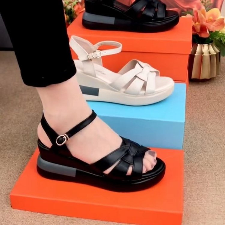 Sandalias de cuña para mujer