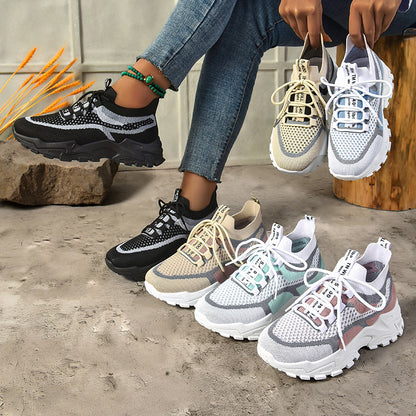 Zapatos de mujer de malla ligera tipo daddy