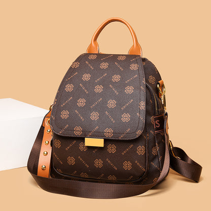 Mochila de cuero de moda