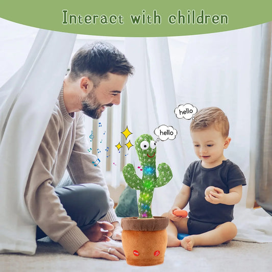 Cactus danzante (brilla y aprende a hablar)