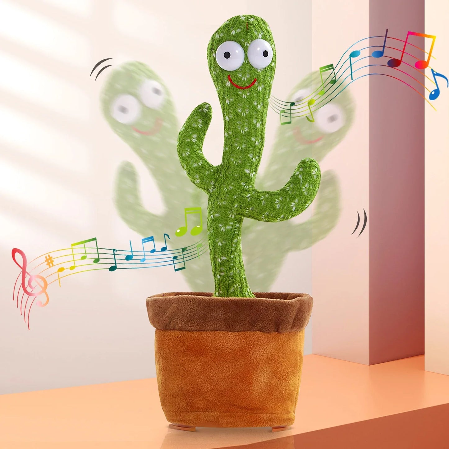 Cactus danzante (brilla y aprende a hablar)
