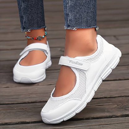 Zapatillas sin cordones con monograma de moda para mujer