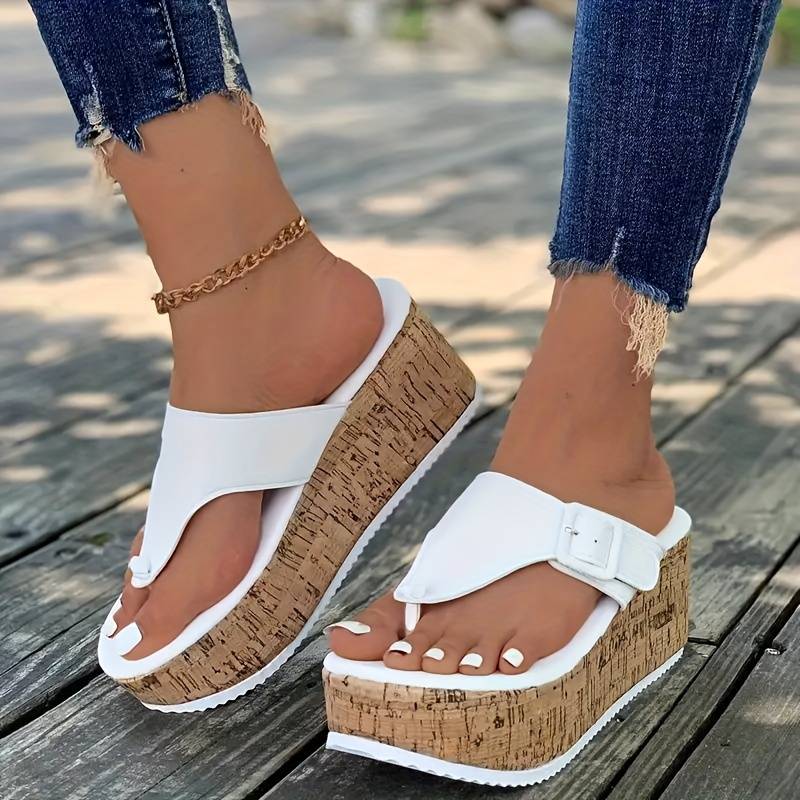 Sandalias de plataforma para mujer